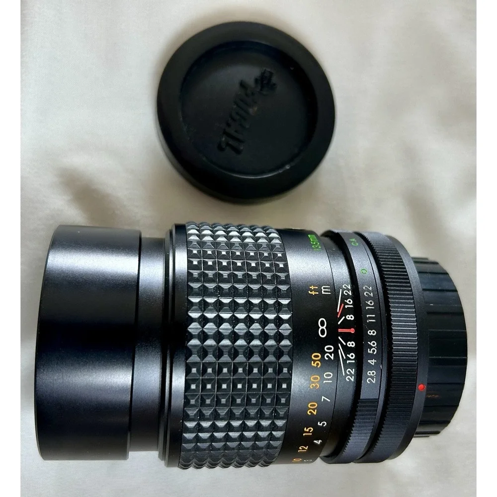 Focal Canon FD 135mm f/2.8 Vintage Portrait Lens – Tested Working – Original Box